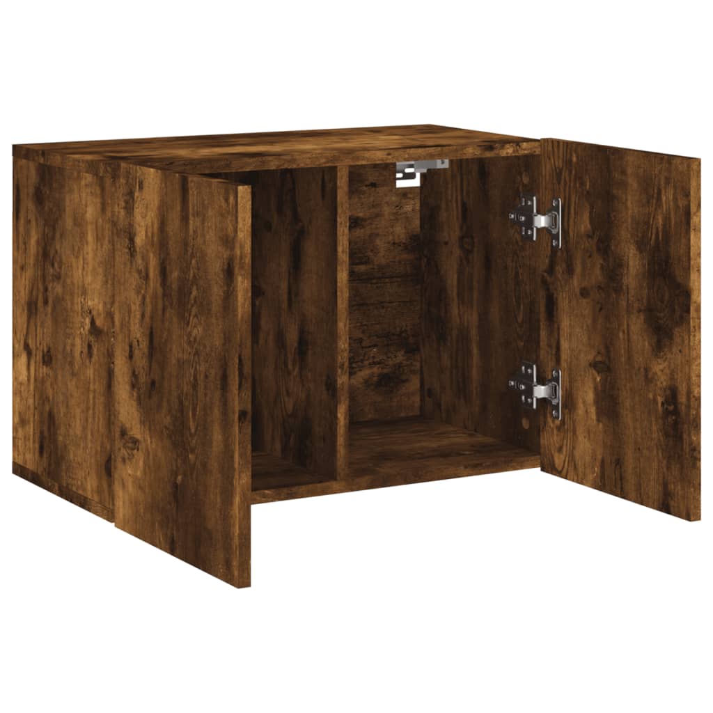 vidaXL TV-Wandschrank Räuchereiche 60x30x41 cm