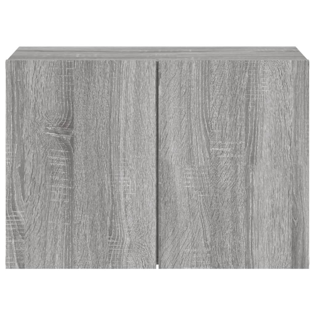 vidaXL TV-Wandschrank Grau Sonoma 60x30x41 cm