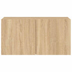 vidaXL TV-Wandschrank Sonoma-Eiche 80x30x41 cm
