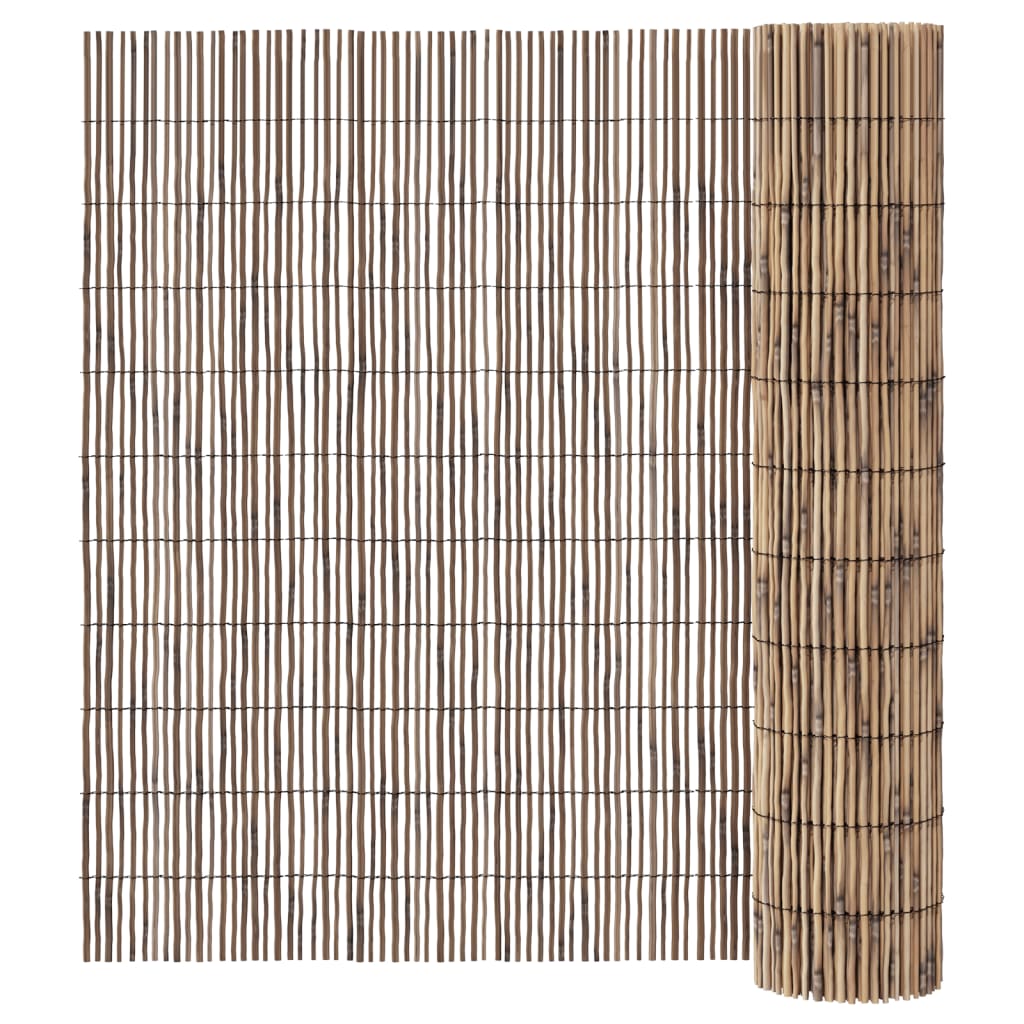 vidaXL Gartenzaun 400x100 cm Schilf
