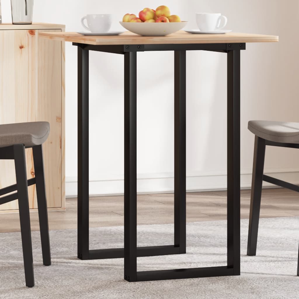 vidaXL Esstisch-Gestell in O-Form 40x40x73 cm Stahl