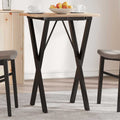 vidaXL Esstisch-Gestell in X-Form 40x40x73 cm Stahl