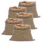 vidaXL Jutesäcke 5 Stk. 100 x 110 cm 100 % Jute 220 g/m²
