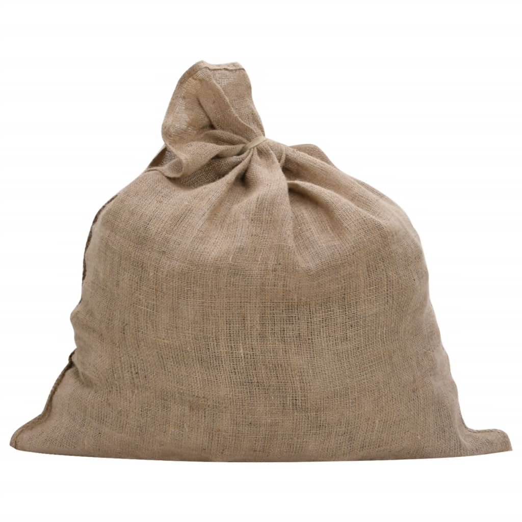vidaXL Jutesäcke 5 Stk. 100 x 110 cm 100 % Jute 220 g/m²