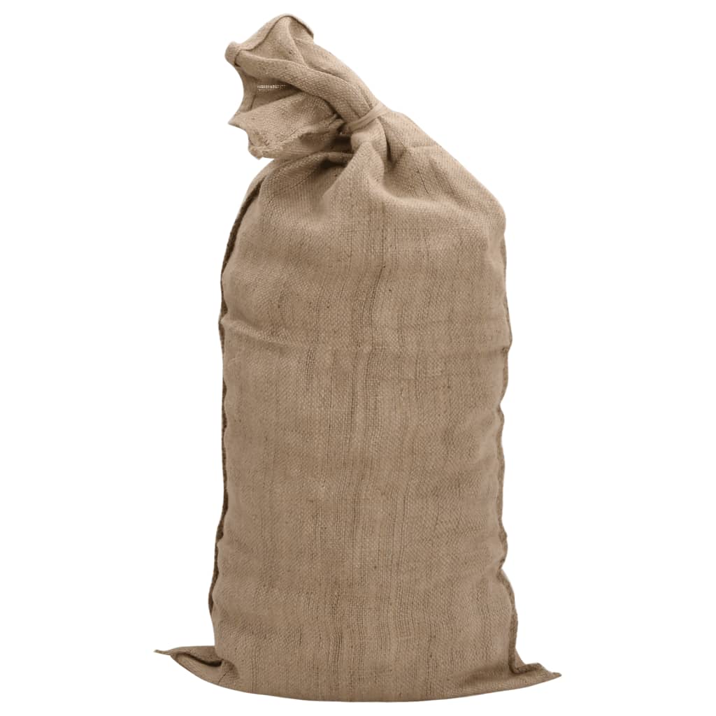 vidaXL Jutesäcke 10 Stück 65 x 135 cm 100 % Jute 340 g/m²