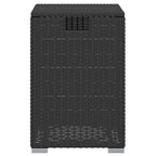 vidaXL Propan-Tank-Verstecktisch Schwarz 40x40x60 cm Poly Rattan