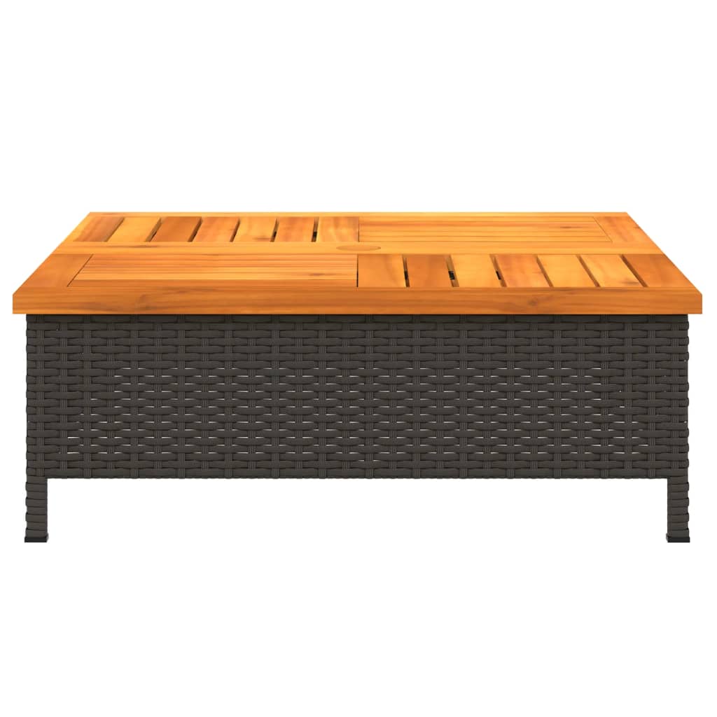 vidaXL Verkleidung für Sonnenschirmständer Schwarz 70x70x25 cm