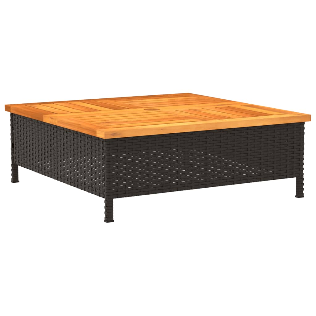 vidaXL Verkleidung für Sonnenschirmständer Schwarz 70x70x25 cm