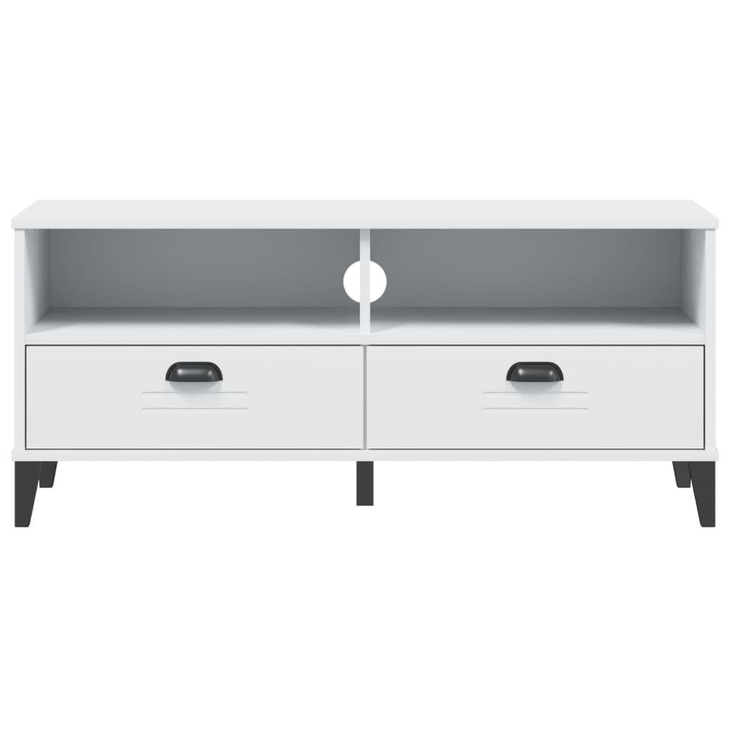vidaXL TV-Schrank VIKEN Weiß Holzwerkstoff