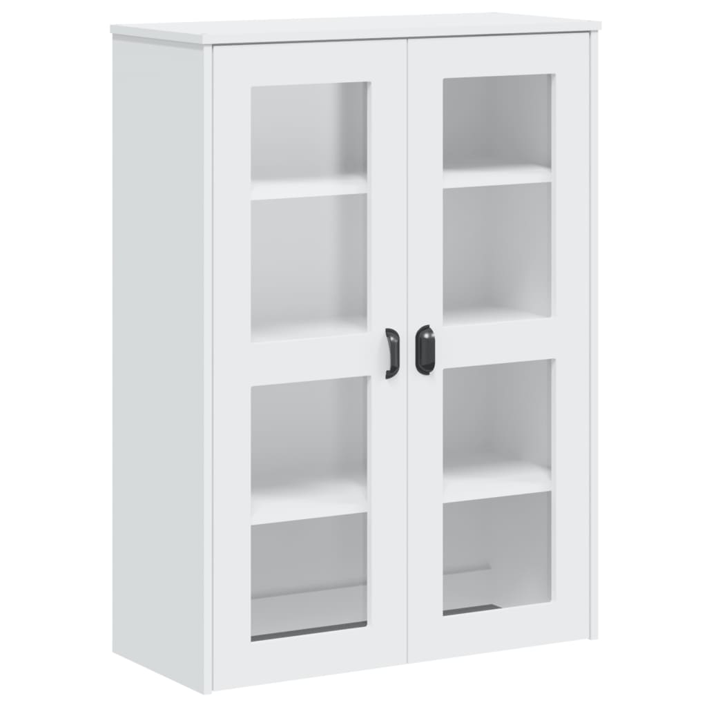 vidaXL Aufsatz für Highboard VIKEN Weiß Holzwerkstoff