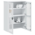 vidaXL Aufsatz für Highboard VIKEN Weiß Holzwerkstoff