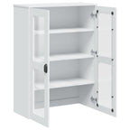 vidaXL Aufsatz für Highboard VIKEN Weiß Holzwerkstoff
