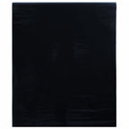 vidaXL Fensterfolie Statisch Matt Schwarz 45x500 cm PVC
