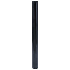 vidaXL Fensterfolie Statisch Matt Schwarz 45x500 cm PVC