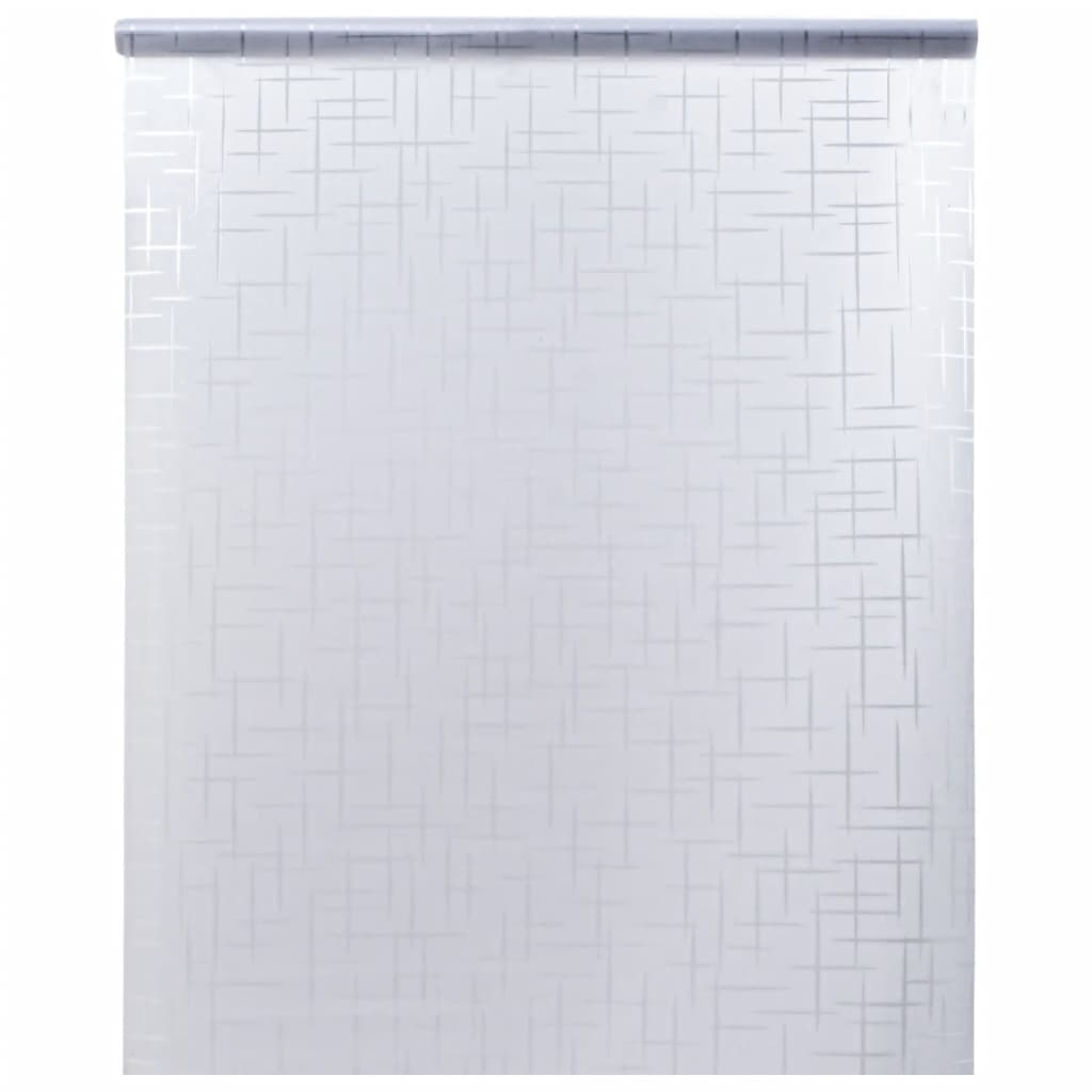 vidaXL Fensterfolie Matt Sternen-Muster 90x500 cm PVC