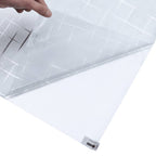vidaXL Fensterfolie Matt Sternen-Muster 90x500 cm PVC