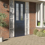 vidaXL Fensterfolie Matt Blumenmuster 45x500 cm PVC