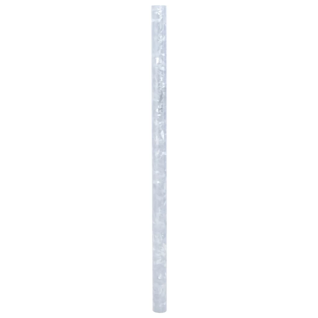 vidaXL Fensterfolie Matt Blumenmuster 45x500 cm PVC