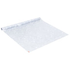 vidaXL Fensterfolie Matt Blumenmuster 45x500 cm PVC