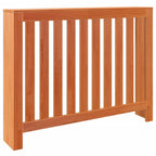 vidaXL Heizkörperverkleidung Wachsbraun 108,5x19x84cm Massivholz