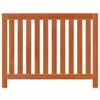 vidaXL Heizkörperverkleidung Wachsbraun 108,5x19x84cm Massivholz