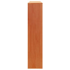 vidaXL Heizkörperverkleidung Wachsbraun 108,5x19x84cm Massivholz