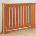 vidaXL Heizkörperverkleidung Wachsbraun 108,5x19x84cm Massivholz