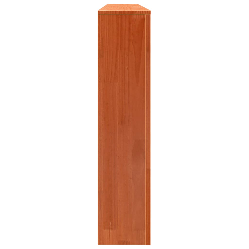 vidaXL Heizkörperverkleidung Wachsbraun 169x19x84 cm Massivholz Kiefer