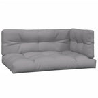 vidaXL Garten-Ecksofas aus Paletten 2 Stk mit Kissen Massivholz Akazie