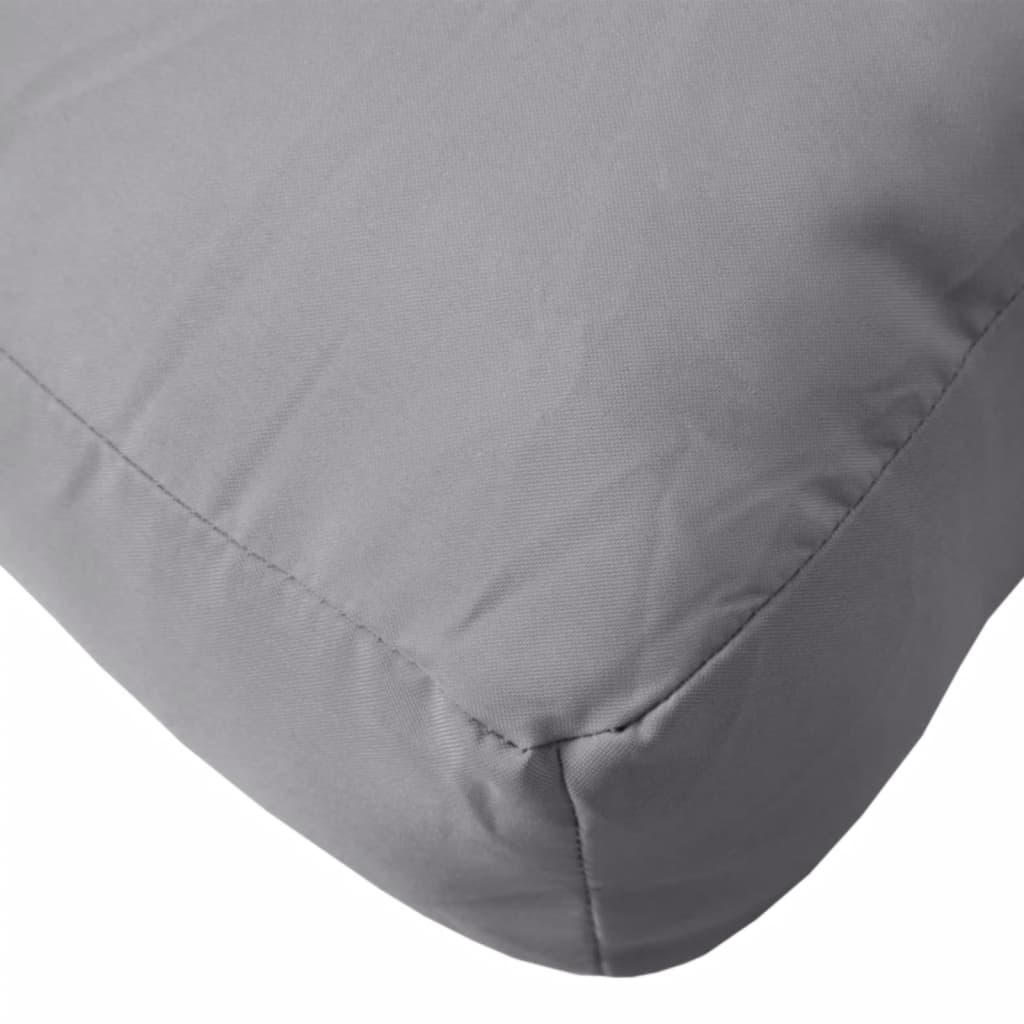 vidaXL Garten-Ecksofas aus Paletten 2 Stk mit Kissen Massivholz Akazie