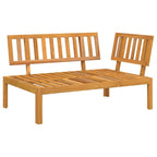 vidaXL Garten-Ecksofa aus Paletten Massivholz Akazie