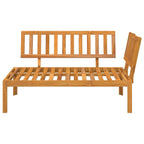 vidaXL Garten-Ecksofa aus Paletten Massivholz Akazie