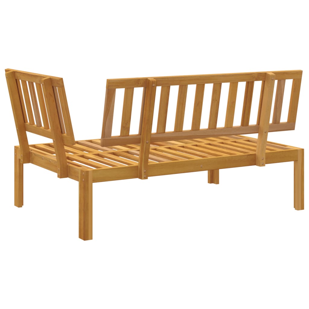 vidaXL Garten-Ecksofa aus Paletten Massivholz Akazie