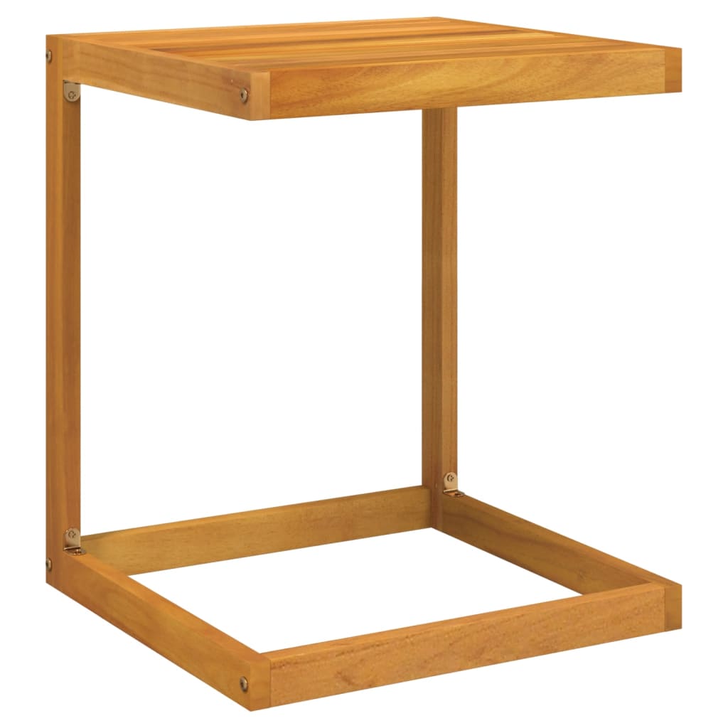 vidaXL C-Tisch 42x40x50 cm Massivholz Akazie