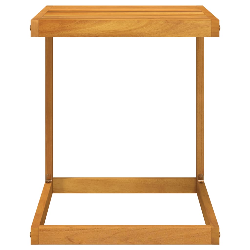 vidaXL C-Tisch 42x40x50 cm Massivholz Akazie
