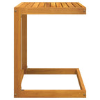 vidaXL C-Tisch 42x40x50 cm Massivholz Akazie