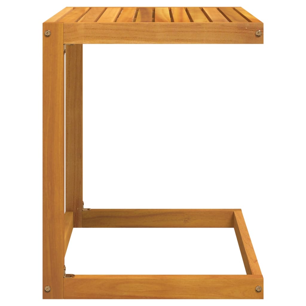 vidaXL C-Tisch 42x40x50 cm Massivholz Akazie