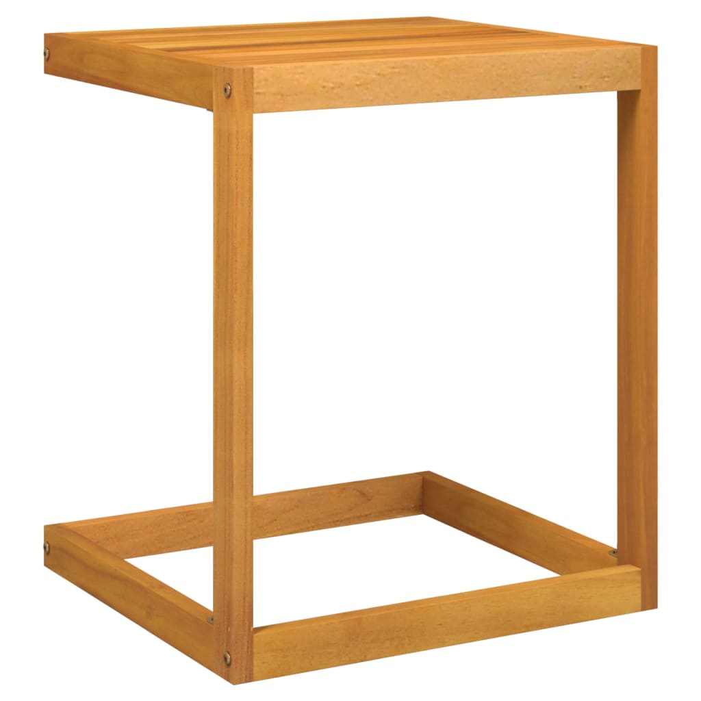 vidaXL C-Tisch 42x40x50 cm Massivholz Akazie