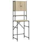 vidaXL Waschmaschinenschrank Sonoma-Eiche 68x48,5x194 cm