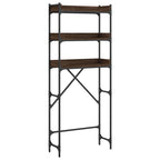 vidaXL Waschmaschinenregal Braun Eichen-Optik 67x25x163 cm
