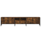 vidaXL TV-Schrank mit Schublade Räuchereiche 200x25x44cm Holzwerkstoff