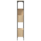 vidaXL Bücherregal 5 Böden Sonoma-Eiche 76x33x188,5 cm Holzwerkstoff