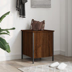 vidaXL Sitzbank mit Stauraum Braun Eichen-Optik 40x42,5x50 cm Holzwerkstoff