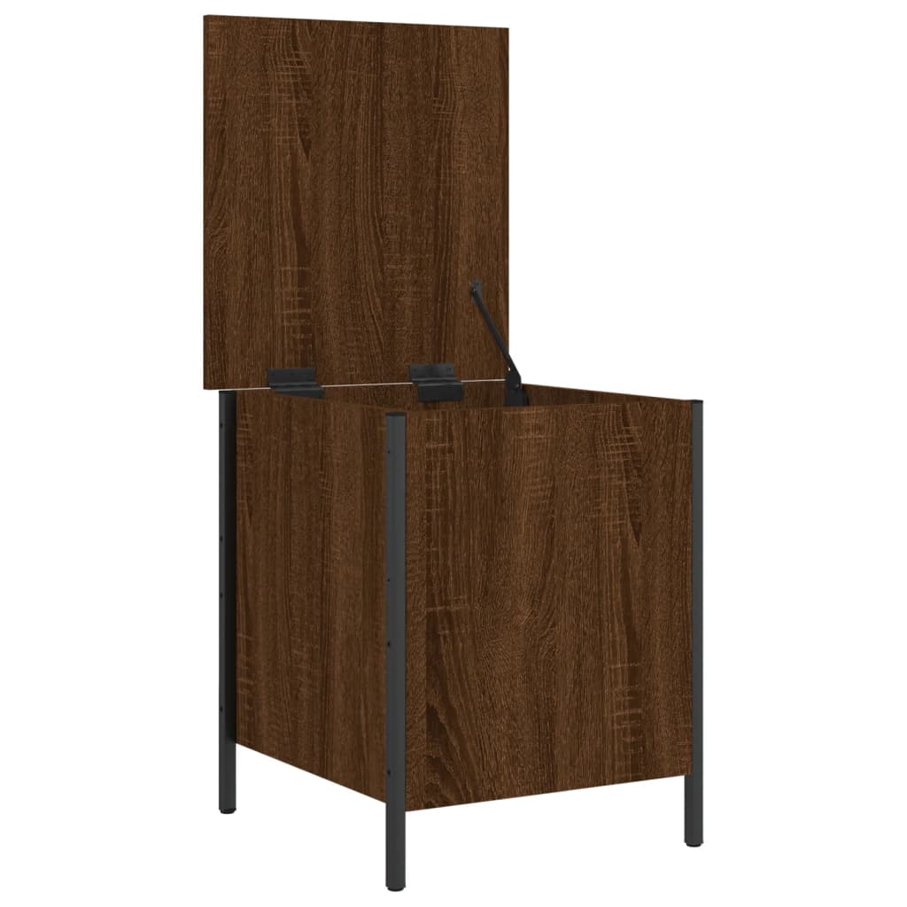 vidaXL Sitzbank mit Stauraum Braun Eichen-Optik 40x42,5x50 cm Holzwerkstoff