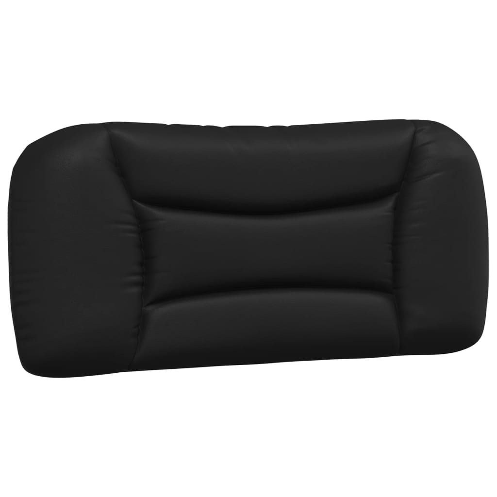 vidaXL Bett mit Matratze "Hvar" Schwarz 80x200 cm Kunstleder