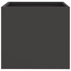 vidaXL Pflanzkübel Schwarz 32x30x29 cm Stahl