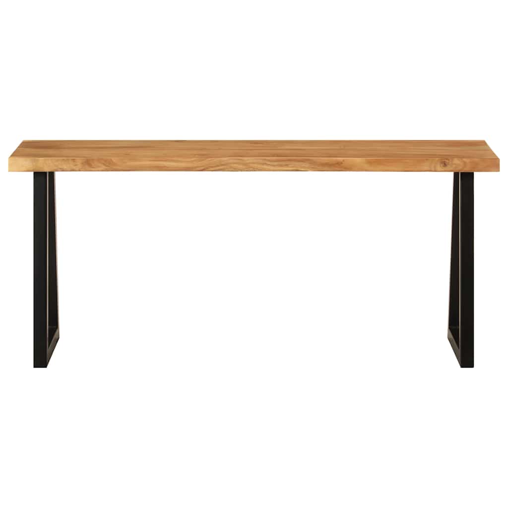 vidaXL Bank Baumkante 105 cm Massivholz Akazie