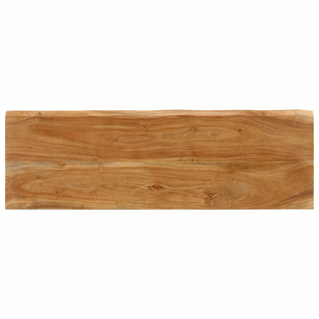 vidaXL Bank Baumkante 105 cm Massivholz Akazie