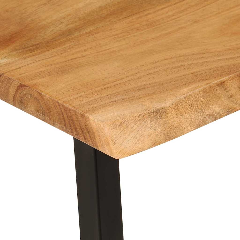 vidaXL Bank Baumkante 105 cm Massivholz Akazie