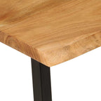 vidaXL Bank Baumkante 105 cm Massivholz Akazie